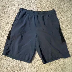 Russell grey and black shorts